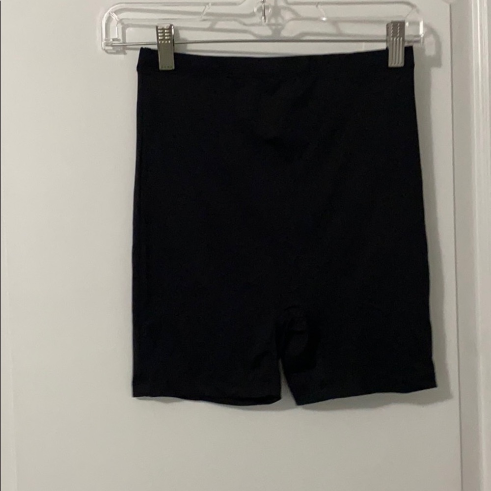 black biker shorts